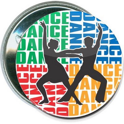 Dance - Dance 4 - 2 1/4'' Round Button