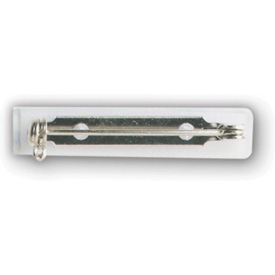 Locking Jewelers Badge Fastener Pin w/ Adhesive