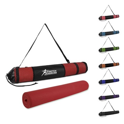 Slip-Resistant Yoga Mat & Carrying Bag Set