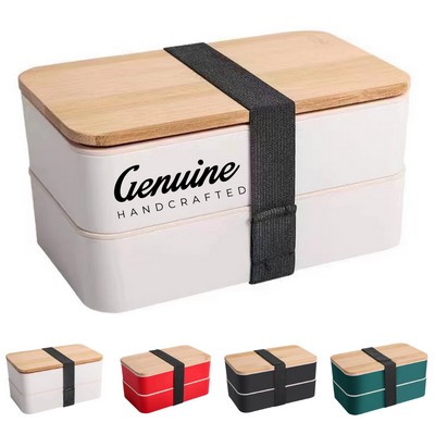 Eco-Friendly Wheat Straw Bento Lunch Box