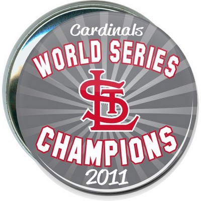 Baseball - Cardinals, World Series Champions 2011, 1 - 3'' Round Button
