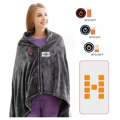 Electric Heated Blanket Shawl