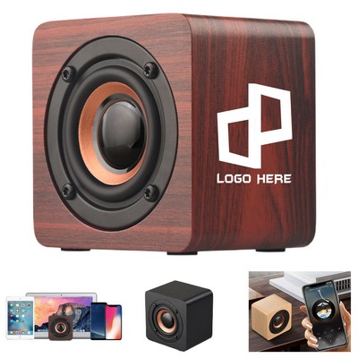 Wooden Mini Bluetooth Speaker