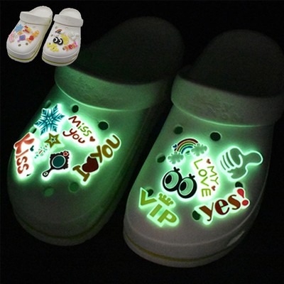 Custom Glowing Shoe Charms
