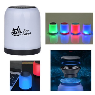 Wireless Bluetooth Speaker w/Light