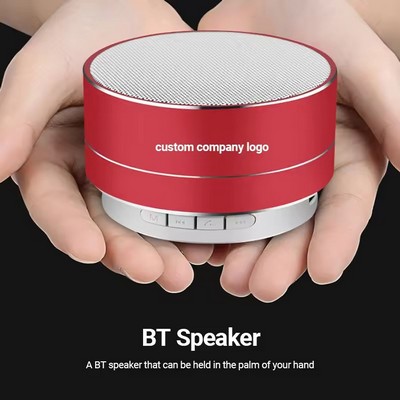 Portable Aluminum Handsfree Bluetooth Speaker