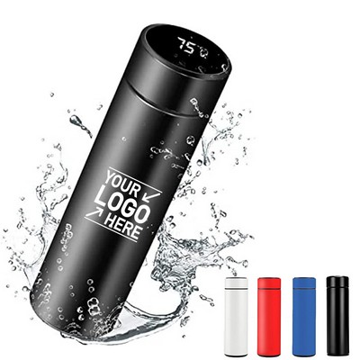 17 Oz. Coffee Thermos w/LED Temperature Display