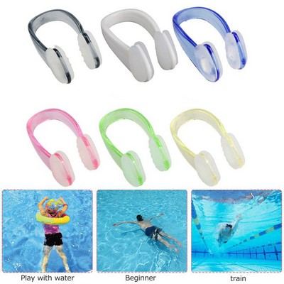 Soft Silicone Swimming Nose Clip