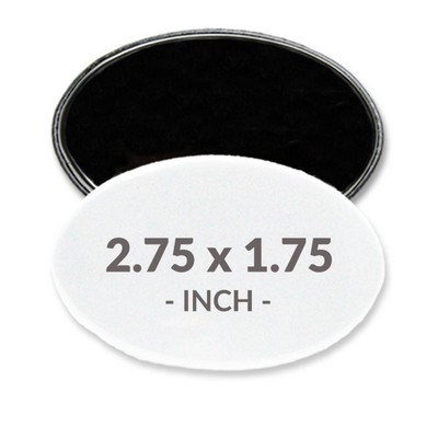 2.75 X 1.75" Oval Magnet Buttons