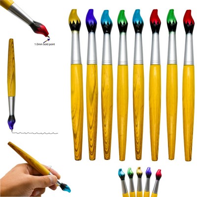 Bamboo Brush Shape Ballpoint Pen