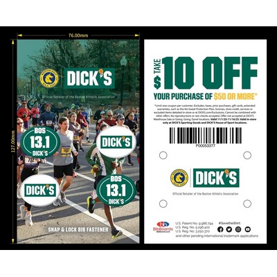 Custom MeSNAPS BACKER CARD