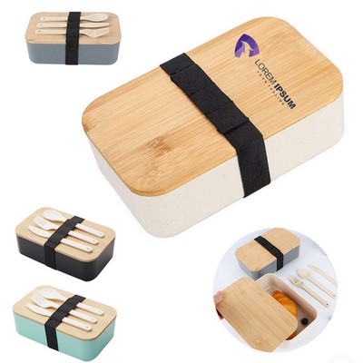 Eco-Friendly Wheat Straw Lunch Box